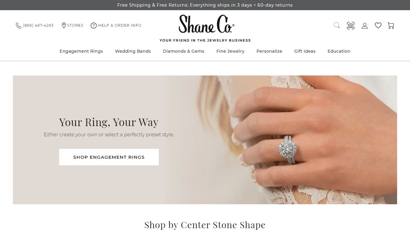 Shane Co. | Diamond Jewelers - Engagement Rings & Fine Jewelry